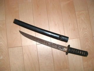 Sa805 Japanese Samurai Sword: Mumei Wakizashi Project Piece