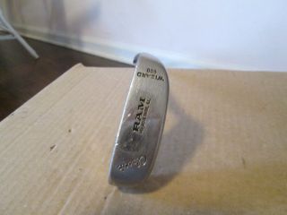 Vintage Ram Classic Wizard 600 Putter 35 " Fluted Steel Shaft - Only Classic One