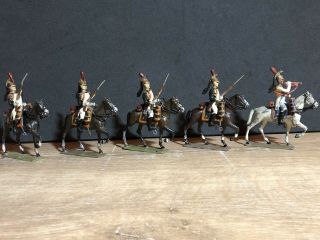 Lucotte: Rare French Dragoons Of The Imperial Guard.  Pre War C1930s