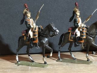 Lucotte: Rare French Dragoons Of The Imperial Guard.  Pre War c1930s 4