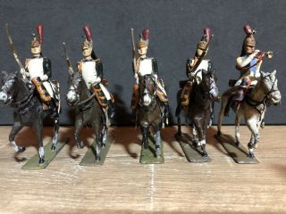 Lucotte: Rare French Dragoons Of The Imperial Guard.  Pre War c1930s 5