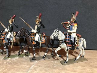 Lucotte: Rare French Dragoons Of The Imperial Guard.  Pre War c1930s 6