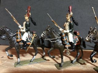 Lucotte: Rare French Dragoons Of The Imperial Guard.  Pre War c1930s 8