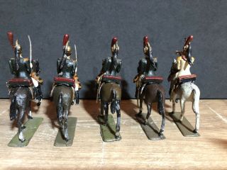 Lucotte: Rare French Dragoons Of The Imperial Guard.  Pre War c1930s 9