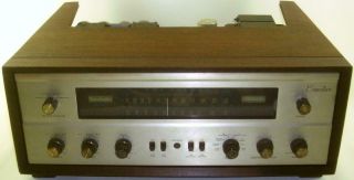 Vintage The Fisher 800 - C Executive Am/fm Stereo Receiver W/cabinet - 24 Pics