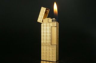 Dunhill Rollagas Lighter Neworings Vintage 584