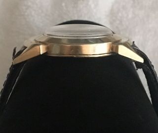 Lord Elgin Black Knight 14K Gold Filled Watch 4