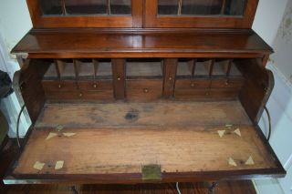 Antique Federal Mahogany Secretary Bookcase 19th century 3