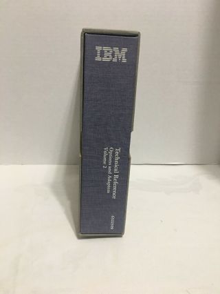 Vtg Ibm Technical Reference Options Adapter Vol 2 Computer Hardware Library Book
