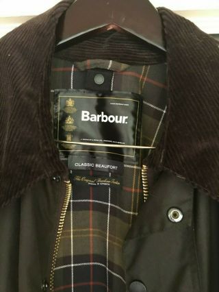 Barbour Classic Beaufort Wax Jacket 5