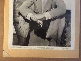 Cary Grant Very Rare Early Vintage Autographed 8/10 From 1944 3