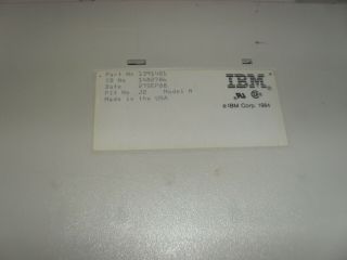 Vintage IBM Model M J2 (1391401) Sept 27 1988 Clicky Keyboard W/Cable 3