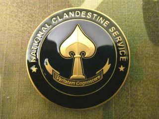 Rare,  Real,  Cia,  National Clandestine Services,  Maritime Branch Challenge Coin