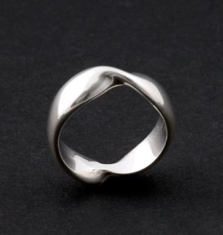 Georg Jensen Sterling Ring 309.  Silver.  Kim Naver.  Denmark.  Very Rare 3551860