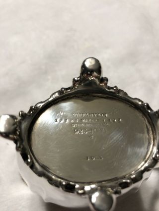 Tiffany & Co.  Sterling Silver Tea Set ca.  1895 10