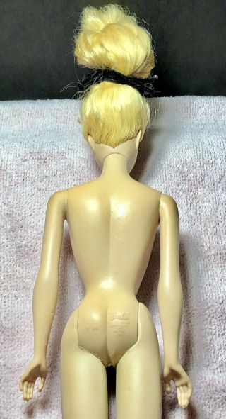 Vintage BLONDE Ponytail Barbie 3 BROWN EYE SHADOW 10