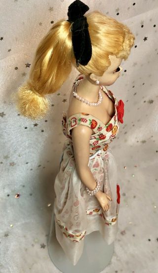 Vintage BLONDE Ponytail Barbie 3 BROWN EYE SHADOW 2
