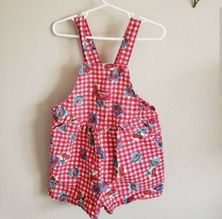 Rare Vintage Gingham Oshkosh B 