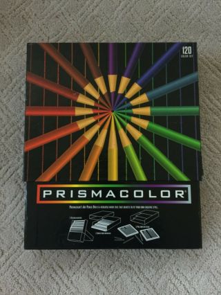 Sanford Prismacolor 120 Ct Vintage Colored Pencil Set Pc1120 - Incomplete