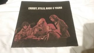 Crosby Stills Nash Young 1974 Us Tour 28 Pg Program Nmint Rare Vtg Htf
