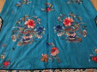 OLD CHINESE EMBROIDERED SHORT ROBE - - - - - - - - - - - - - - - - - 3