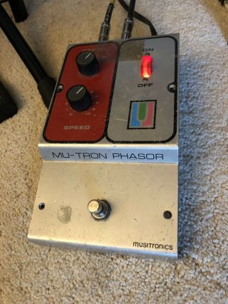 Vintage Mu - Tron Phasor I Phaser Phase Shifter Musitronics