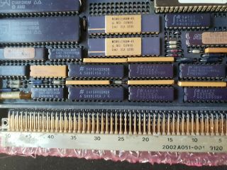 Vintage CPU Intel MG80387SX - 16 MG80386SX - 16 MG82370 - 16 on the board 3