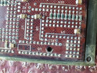 Vintage CPU Intel MG80387SX - 16 MG80386SX - 16 MG82370 - 16 on the board 6