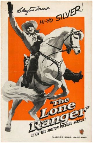 Vintage Movie 16mm The Lone Ranger Feature 1956 Film Adventure Drama Western