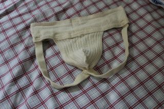 Men ' s Vintage Flarico 110 Jock Strap Athletic Supporter Size Medium (32 - 38) 8