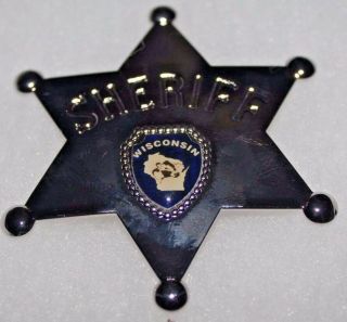 Wisconsin Toy Sheriff Badge