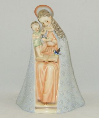 Vintage Hummel Figurine " Flower Madonna " Hum 10/i Trademark 3 / No Box