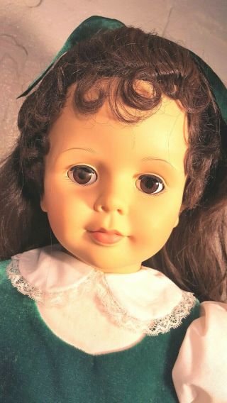 Vintage Ashton - Drake Brunette Patti Playpal Dress Ideal Doll Very Cute 3