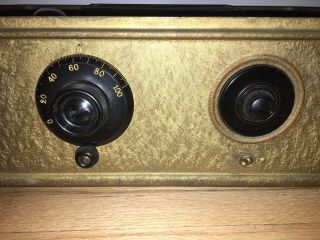 Vintage Atwater Kent Radio Receiver Model 42 and Radio Speaker Model E 2