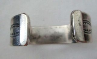 Vintage US Silver Bracelet U.  S.  Navajo 1 3
