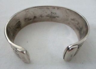 Vintage US Silver Bracelet U.  S.  Navajo 1 4