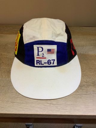 P2 Rohe Projects Cotton Hat Polo Ralph Lauren Vintage Exclusive Hard To Get