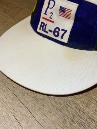 P2 Rohe Projects Cotton Hat Polo Ralph Lauren Vintage Exclusive Hard to Get 6