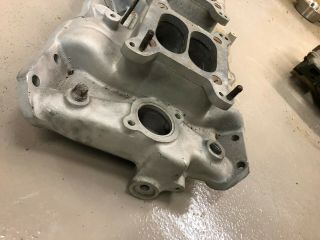 vintage Offenhauser 5499 dual four/quad intake Pontiac 326 389 400 455 4