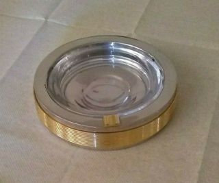 Gucci - Gold & Silver - Vintage - Authentic Made In Italy - Ashtray -