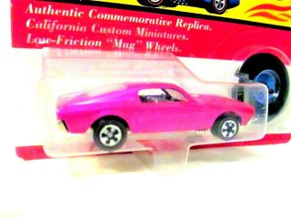 Hot Wheels Redline Vintage Series 1969 Hot Pink Custom Mustang -