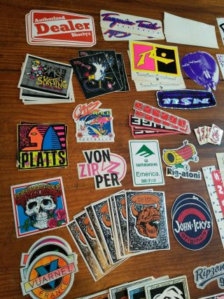 Huge 370 Vtg Old School 90s,  Skate Decal Stickers Yaga 26 Red Fresh Jive,  RARE 5