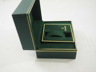 Vintage Rolex Men ' s Two tone Green Watch Box 2