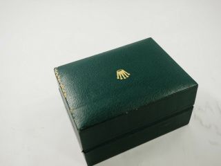 Vintage Rolex Men ' s Two tone Green Watch Box 4