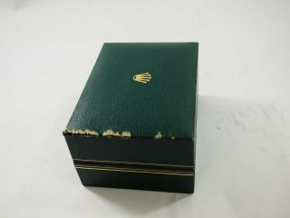 Vintage Rolex Men ' s Two tone Green Watch Box 5