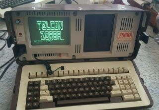 Rare Zorba Cp/m Computer - And W/software