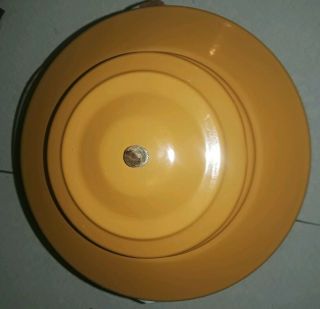 Coleman Gold Bond Lantern 228F Yellow Vintage Goldbond 1972 Pyrex Globe 12