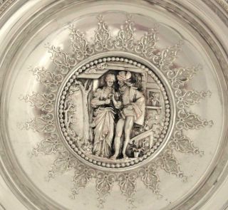 Victorian European Renaissance Revival 1826 - 1906 High Relief Centerpiece Basket