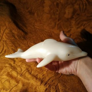Vintage Rare Russian Plastic Toy - Dolphin / Fish - 8.  6 In - Soviet Doll Ussr