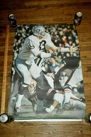 Ben Davidson Poster - Si - Vintage 1968 - Oakland Raiders - 3 " Ft X 2ft 